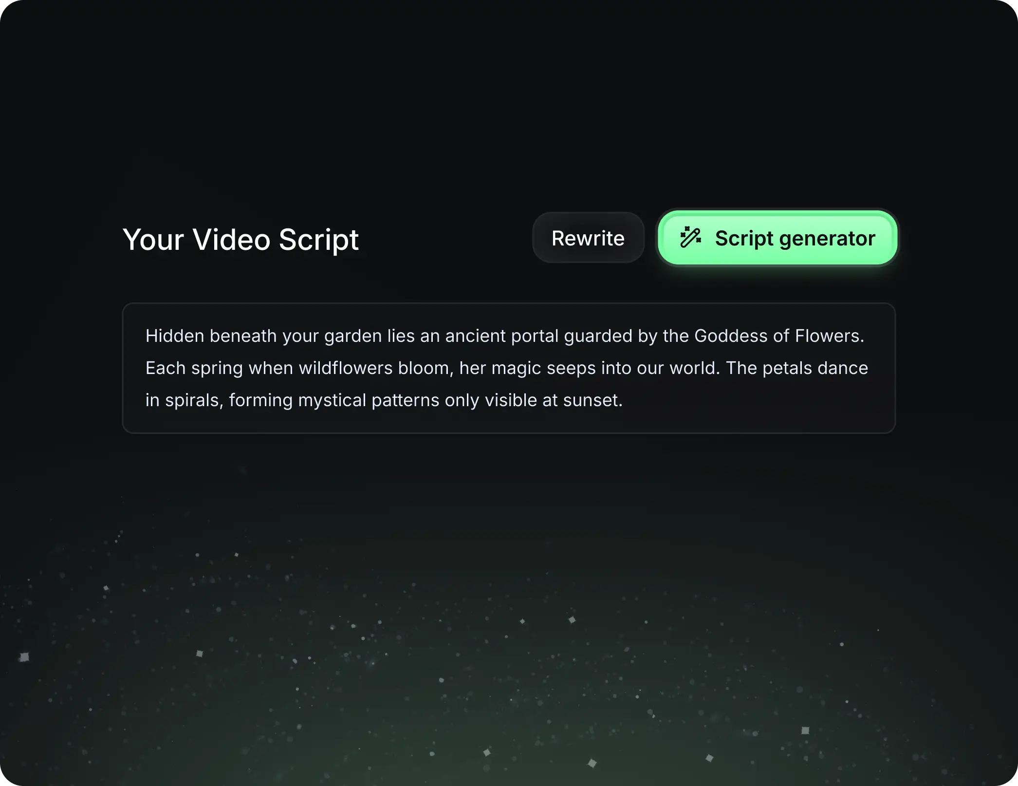 Storytelling designed to captivate